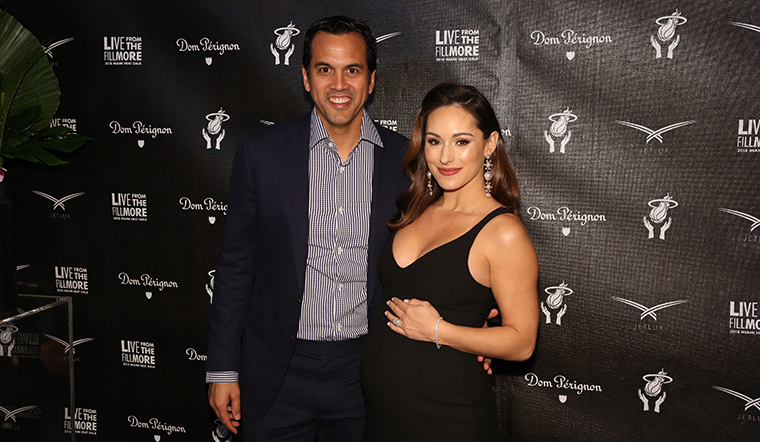 Erik Spoelstra misses Heat game as wife gives birth to their first child